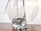 Kristallglas Lampe mit Rattan Schirm 4