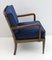 Mid-Century Modern Armchairs in Velvet by Paolo Buffa, Italy, 1950s, Set of 2, Image 4