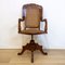 Late 19th Century Oak Swivel Office Chair 2