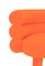 Orange Marshmallow Barstool by Royal Stranger, Set of 4, Image 2