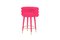 Fuschia Marshmallow Barstool by Royal Stranger, Set of 4, Image 6