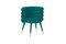 Teal Marshmallow Chair by Royal Stranger, Set of 4 2