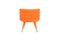 Orangefarbener Marshmallow Stuhl von Royal Stranger 3