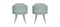 Teal Beelicious Chair by Royal Stranger, Set of 2 1