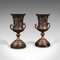 Antike italienische Grand Urnen Urnen, 2er Set 1
