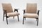 Vintage Czechoslovakian Beige Armchairs by Jaroslav Šmídek for Jitona, 1960s, Set of 2, Image 1