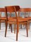 Dining Chairs by Henning Kjærnulf for Bruno Hansen, Set of 6, Image 7