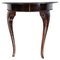 Mahogany Console Table with Pearl Row, 1860s 1