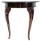 Mahogany Console Table with Pearl Row, 1860s, Image 1