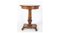 Mahogany Oval Sewing Lamp Table on Pillar, Image 6