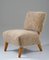 Mid-Century Scandinavian Easy Chairs in Sheepskin from Langlos Fabrikker, Set of 2 3