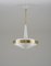 Lampada a sospensione Mid-Century in ottone e metallo, Immagine 2