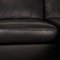 Schwarzes E 200 Leder Ecksofa von Stressless 3