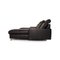 Black E 200 Leather Sofa Corner Sofa from Stressless 10