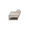 White Leather 1600 Sofa Set with Function and Stool from Rolf Benz, Set of 3 13