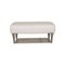 White Leather 1600 Sofa Set with Function and Stool from Rolf Benz, Set of 3 9