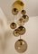 Cascade Fixture with Eight Smoked Hand Blown Globes from Glashütte Limburg, 1970s, Image 13