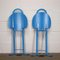 Blaue Dafne Stühle von Gastone Rinaldi für Thema, 2er Set 8