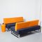 Tiempo Sofa von Martin Stoll in Orange und Blau 14