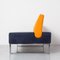 Tiempo Sofa von Martin Stoll in Orange und Blau 4