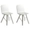 Chaises de Salle à Manger Tria Simple en Chêne par Colé Italia, Set de 2 1