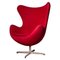 Egg chair vintage nello stile di Arne Jacobsen, anni '70, Immagine 1