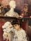 Ernest Jean Joseph Godfrinon, Elegante Frau im Wohnzimmer, 1898, Öl auf Leinwand 3