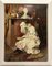 Ernest Jean Joseph Godfrinon, mujer elegante en el salón, 1898, óleo sobre lienzo, Imagen 1