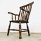 Antiker englischer Windsor Stuhl mit hoher Rückenlehne 1