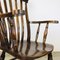 Antique English Windsor Chair with High Back 11