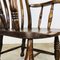 Antique English Windsor Chair with High Back 12