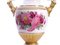 Large Red Porcelain Vase with Chrysanthemums from Meissen, Image 8