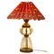 Gold Leaf Table Lamp in Glass from Vetreria Archimede Seguso 2
