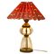 Gold Leaf Table Lamp in Glass from Vetreria Archimede Seguso, Image 2