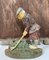 Original Painted Door Stop of Golf Player in Cast Iron, 1940s, Image 1