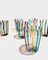Italian Murano Glasses by Gio Ponti for Murano Verre, Set of 7 28