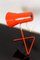 Red Table Lamp by Josef Hurka for Drupol, 1960s, Image 2