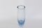 Aqua Glass Slender Vase by Per Lütken for Holmegaard, 1960s, Image 1