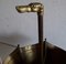 Vintage Brass Umbrella Stand in the Form of a Half Fold Out, 1970s 8