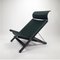 Canvas & Wood Folding Lounge Chair by Tord Björklund for Ikea, 1991 4