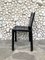 CAB 412 Dining Chair in Black Leather by Mario Bellini for Cassina, 1980s 5