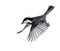 Jose A. Bernat Bacete, Close-Up of Tannenmeise (Periparus Ater) Coal Tit, in Flight on a White Background, Photographic Paper, Image 1
