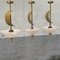 Sailing Chandeliers, Murano Brass Glass, Group of 3, 1960s, Image 4