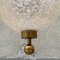 Lámpara de techo de cristal de Murano y latón, años 60, Imagen 11