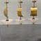Sailing Chandeliers, Murano Brass Glass, Group of 3, 1960s, Image 5