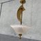 Lampada da soffitto in vetro di Murano e ottone, anni '60, Immagine 7