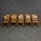 Early 20th Century Oak Extendable Table & Chairs, Set of 11, Image 24