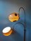 Vintage Space Age Gepo Double Arc Mushroom Floor Lamp, Image 13