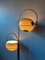 Vintage Space Age Gepo Double Arc Mushroom Floor Lamp 10