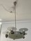 Large Art Deco Pendant Light in Factory Design from Napako, Czechoslovakia, 1930s 1